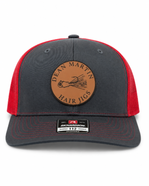 DMHJ Richardson 112 Heather Gray/Red Hat